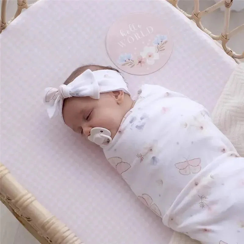 Living Textiles - 2Pk Fly Away Jersey Swaddle Image 3