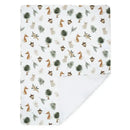 Living Textiles - Jersey Sherpa Blanket - Forest Retreat Image 1