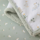 Living Textiles - Jersey Sherpa Blanket, Goosey Goosey Image 3