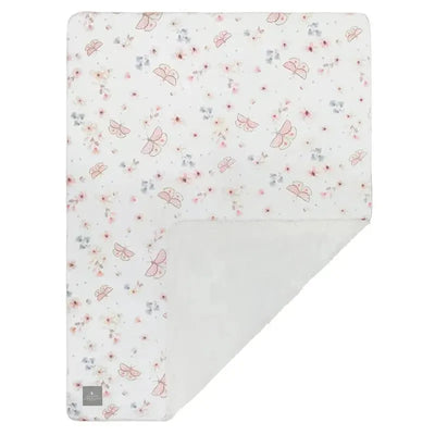 Living Textiles - Jersey Sherpa Blanket, Premium Cute Cozy Fabric, Fly Away Image 2