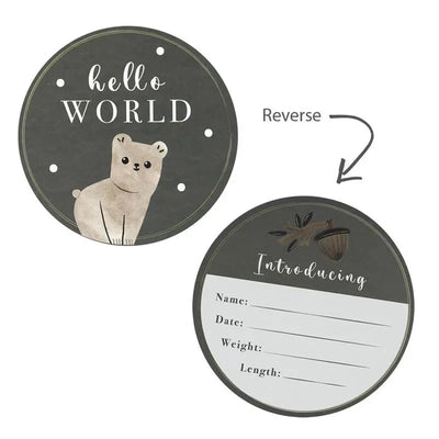 Living Textiles - Newborn Hello World Gift Set, Forest Retreat Image 2