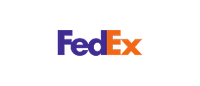 FedEx logo.