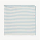 Magnetic Me - Baby Blue Stripe Organic Cotton Blanket One Size Image 1