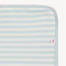 Magnetic Me - Baby Blue Stripe Organic Cotton Blanket One Size Image 2