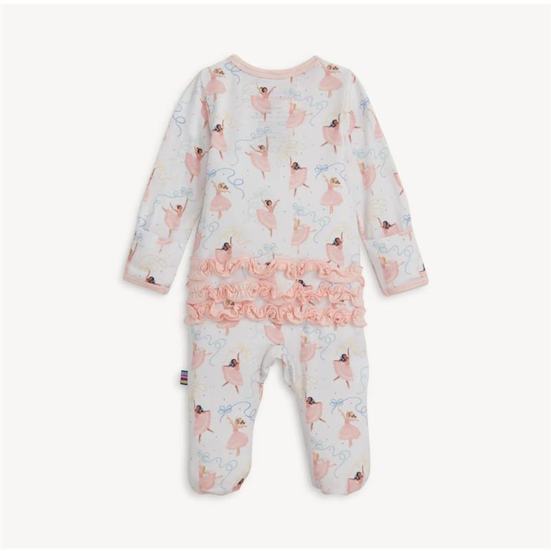 Magnetic Me - Pretty Plies Modal Footie With Ruff  Image 3