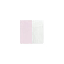 Light pink and white sweater and bloomer set featuring ribbed textures and intricate detailing.