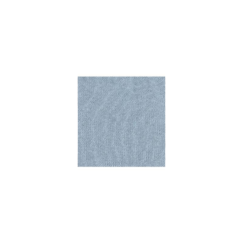 Knit blue baby blanket from Martin Aranda, featuring a soft texture and a cozy design.