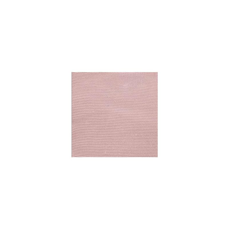 Draylon sweaterknit blanket in dusty rose color, featuring a textured knit pattern. One size.
