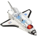 5 Light Sound Space Shuttle toy by Master Toys, featuring realistic details and lights on a white body with NASA markings.