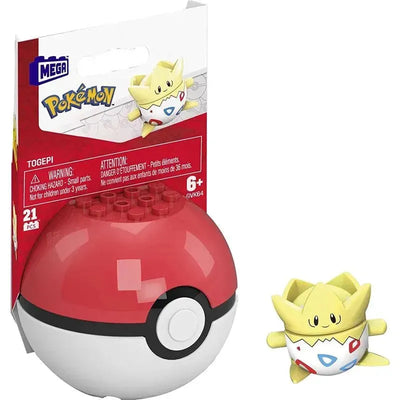 Mattel - Mega Construx Pokemon Togepi Construction Set, 21 pcs Image 1