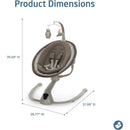Maxi-Cosi - Cassia Smart Baby Swing for Infants, Truffle Image 15