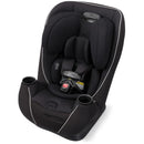 Maxi-Cosi Pria Max All-in-One Convertible Car Seat in Caspian Caviar with padded seat, safety harness, and cup holders.