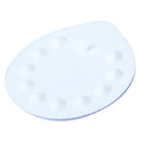 White silicone membrane for Medela breast pumps, featuring a circular design with multiple small openings.
