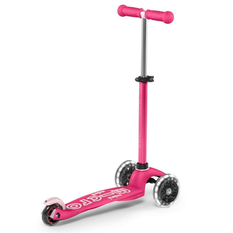 Micro Kickboard Mini LED Scooter - Pink Image 3