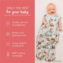 Milk Snob Disney and Pixar Cars Baby Sleep Bag for 0–6 months, featuring vibrant cartoon cars and important care details.