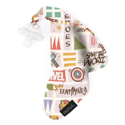 Milk Snob Marvel World Lovey Baby Security Blanket Image 1