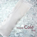 Instant cold pad placed on ice, designed for postpartum recovery and soothing discomfort.