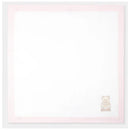 Moschino Baby - Popeline Striped Blanket With Bear Embroidery, Light Pink Image 1