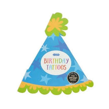 Mud Pie Blue Birthday Tattoo Book Image 1