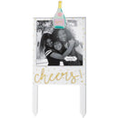 Mud Pie Cheers Frame Cake Topper Image 1