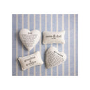 Mud Pie Grandma Heart Pillow, White