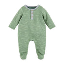 Mud Pie - Quilted Dino Sleeper, 0-3 Months Image 1