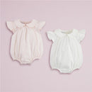 Mud Pie - White Collared Poplin Bubble 3/6M Image 3