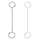 Adjustable silicone straps in Tradewinds (gray) and Shifting Sand (beige) colors, designed for versatile use.