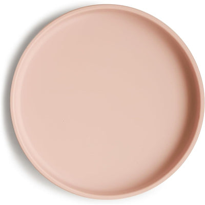 Mushie Classic Silicone Suction Plate - Blush Image 1