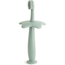 Silicone star-shaped training toothbrush in Cambridge Blue, designed for children with soft bristles and easy grip.
