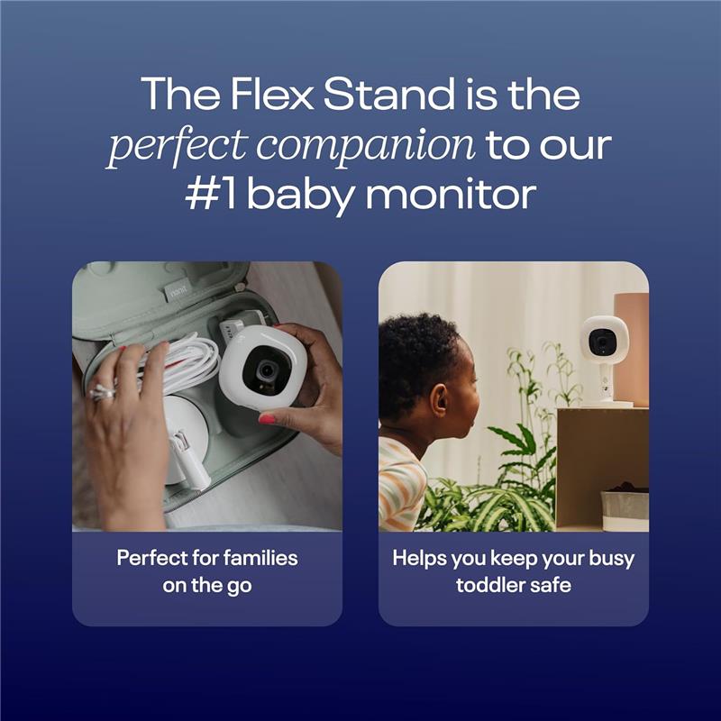 Nanit - Nanit Pro Camera (Flex Stand, White) Image 4