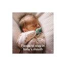 NanoBebe 2-Pack Flexy Pacifiers, Teal | 0-3M Image 5