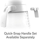 Nanobebe - 9Oz 3Pk Flexy Silicone Baby Bottle, Grey Image 6