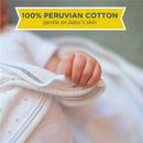 Nested Bean Zen Swaddle Classic, Stardust Blue, 0/6M Image 4