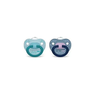 Nuk Pacifier Orthodontic Fashion Boy 2 Pack Image 1