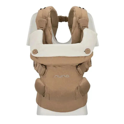 Baby carrier Nuna CUDL™ luxe in Canyon color, featuring adjustable straps and soft fabric for comfort.