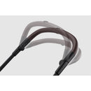 Nuna Flex System Frame with a PIPA™ Series Adapter, showcasing adjustable features in Caviar color.