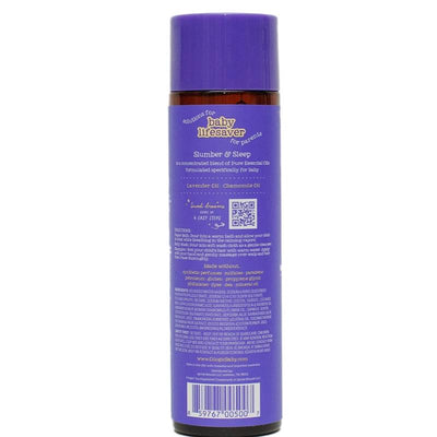Oilogic Baby Slumber & Sleep 3-in-1 Vapor Bath, Shampoo & Body Wash, featuring lavender and chamomile essential oils.