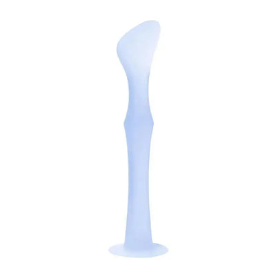 Ola Baby Diaper Rash Cream Applicator in blueberry color, featuring a suction base for convenient use.