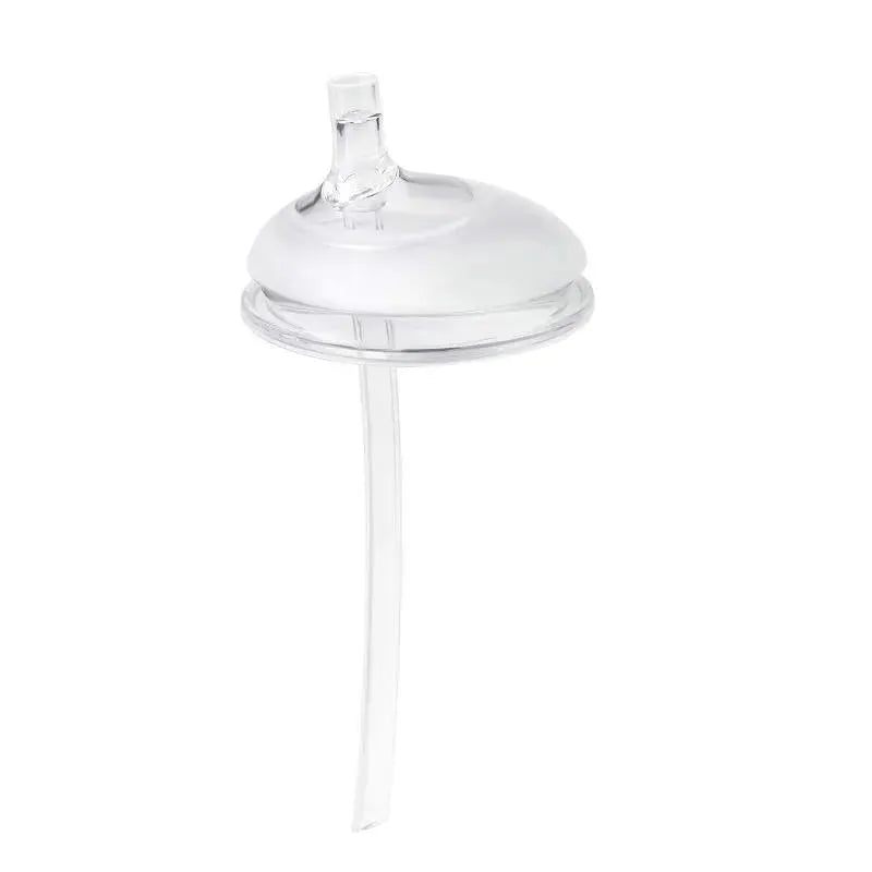 Clear straw lid for Ola Baby Gentle Bottle, designed for easy sipping for infants and toddlers.