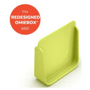 Divider for OmieBox in lime green, designed to fit the redesigned OmieBox, featuring a simple and functional design.
