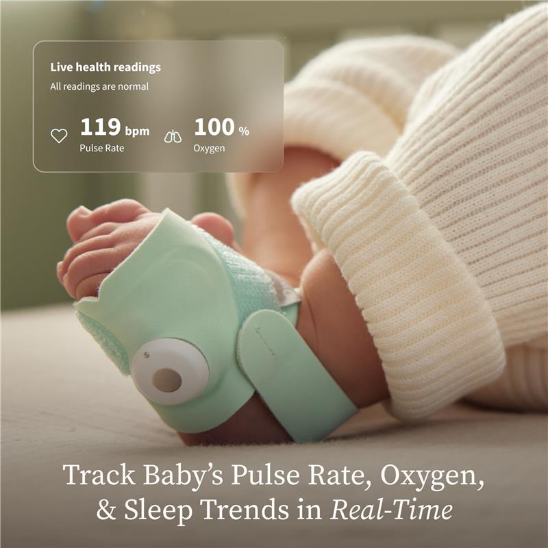 Owlet - Dream Duo™ 3 Baby Monitor Mint Image 4