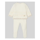 Paz Rodriguez - Take Me Home Set Knit Newborn Sweater + Leggings Paz, Cream/Beige Image 1