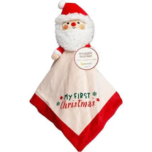 Pearhead Baby's First Christmas Security Blanket Holiday Lovey Image 1