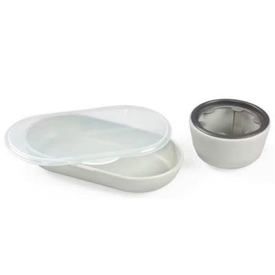 Peg child's tray for Ypsi stroller with a clear lid and matching cup holder