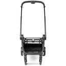 Black Peg City Loop Chassis with an open frame, featuring a handlebar and wheels but no seat or fabric attached.
