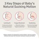 Pigeon 4Pk Silicone Nipple (M), 3+ Months