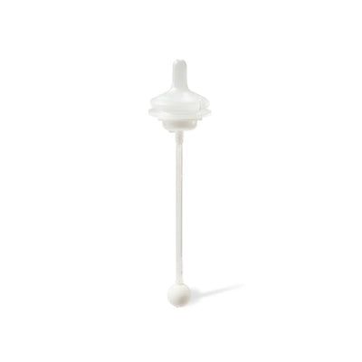 Silicone sipper spout with straw for the Pigeon Natural Weaning kit, designed for children 12 months and older.