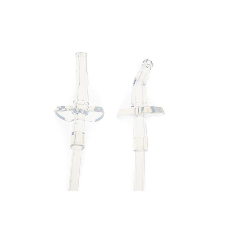 Clear replacement straws for insulated bottles, designed for use with Primo Passi products, featuring varied tip styles.