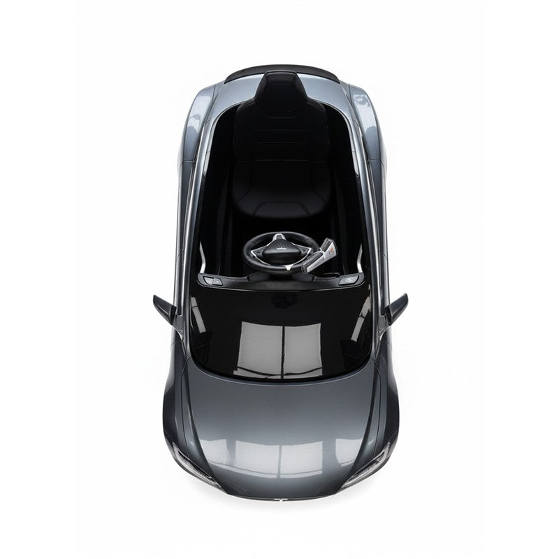 Radio Flyer - Tesla Model S for Kids Electric Car, Silver Metallic Image 3